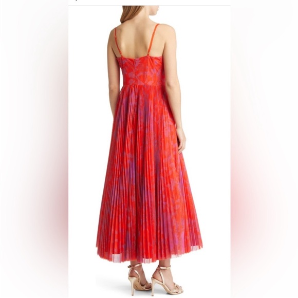 Hutch Amara Orange and Purple Gown sz 2 - Picture 2 of 16